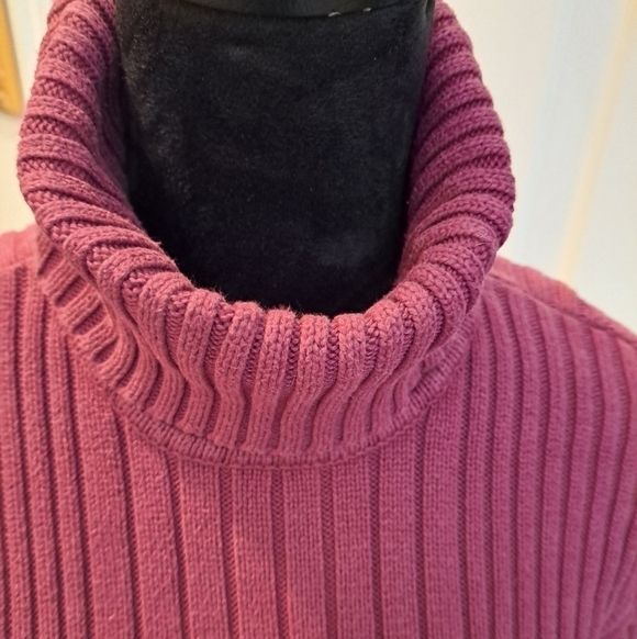 Calvin Klein Dusty Rose Turtleneck   Size XL - Picture 2 of 8